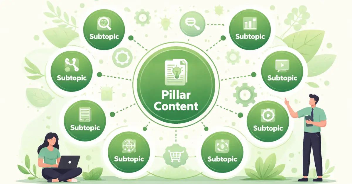 Topic cluster model