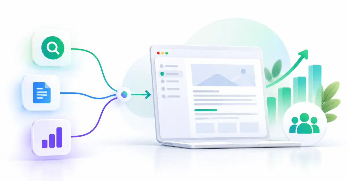 B2B SaaS SEO copywriting services connecting search intent, SaaS content, and conversion