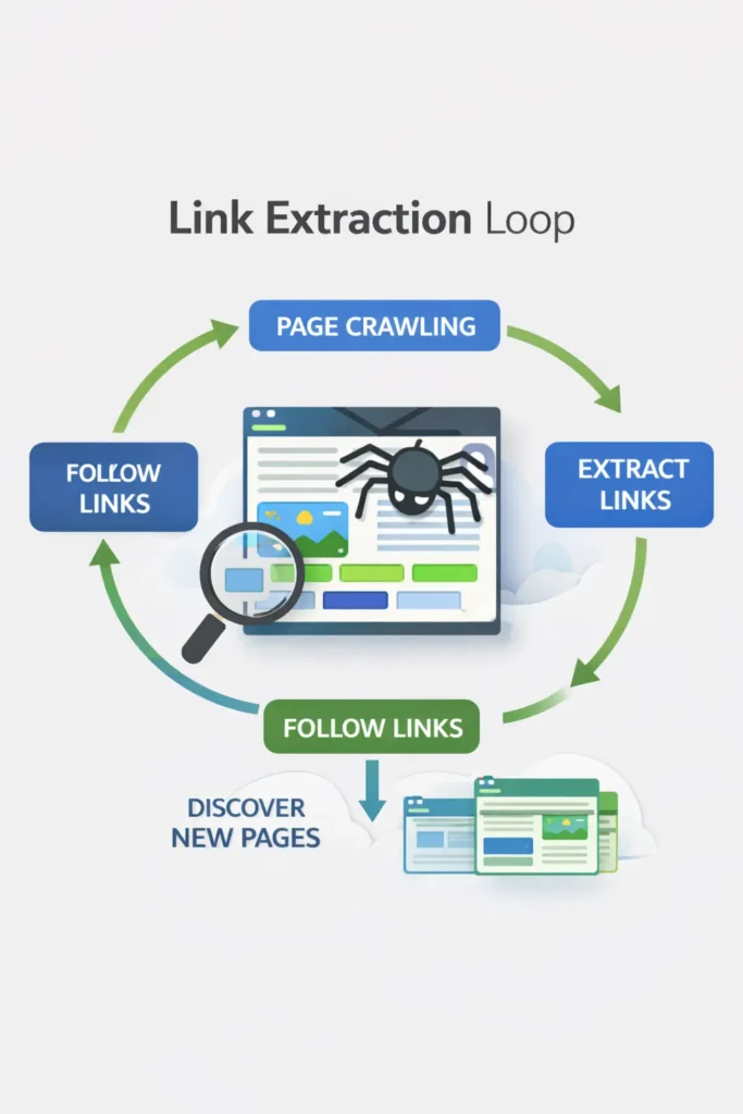 Link Extraction Loop