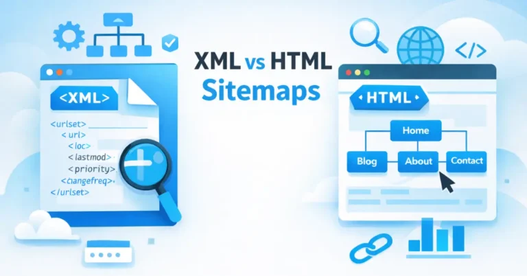 XML vs HTML sitemaps