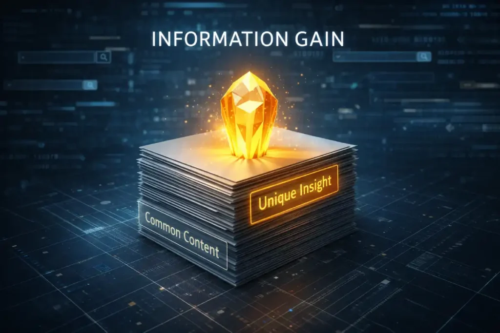Information gain and unique insight