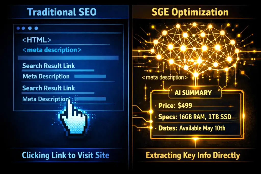 Old SEO vs new AI optimization