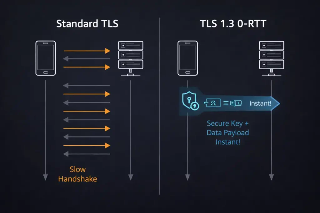 TLS protocol comparison