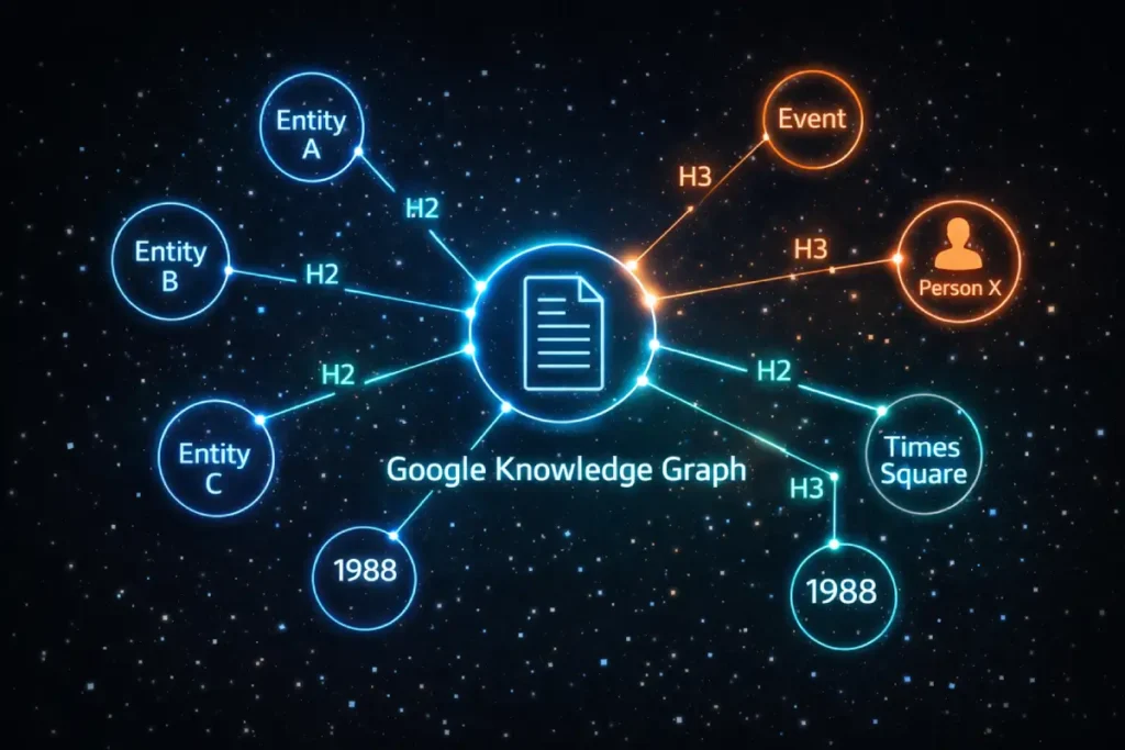 Google Knowledge Graph network