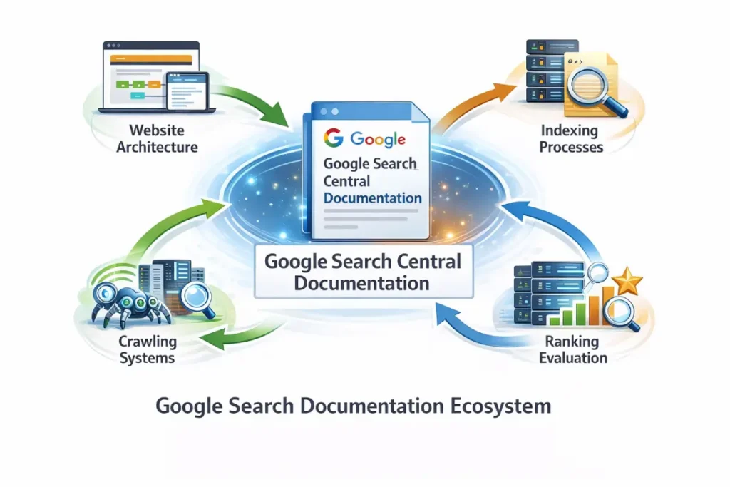 Google Search Documentation Ecosystem