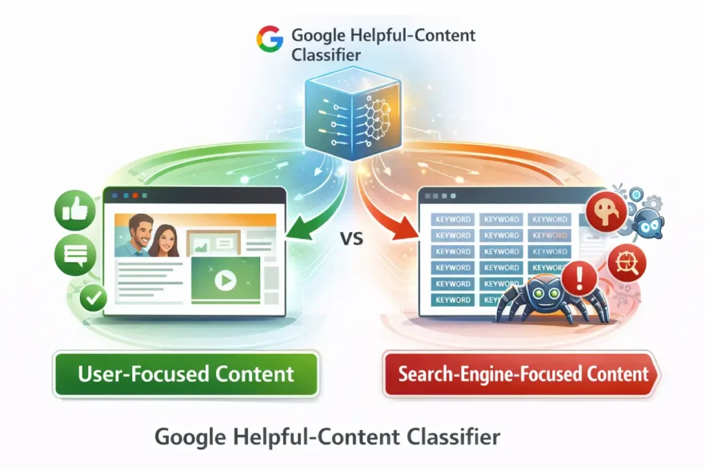 Google content classifier comparison