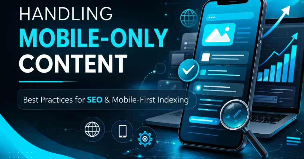 Handling Mobile Only Content