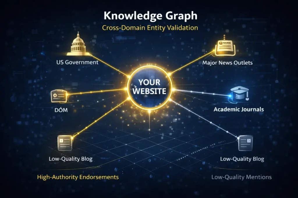 Cross-Domain Entity Validation