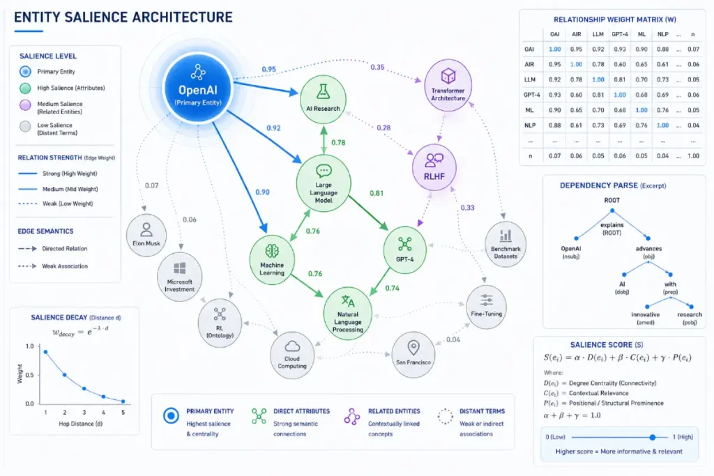 Entity Salience Architecture