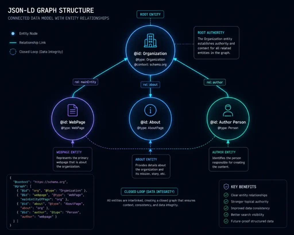 JSON-LD graph structure