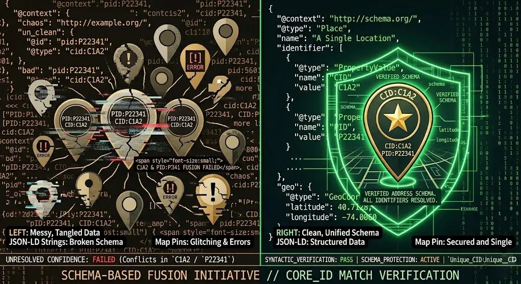 JSON-LD schema map pin