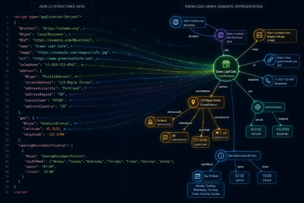 JSON-LD structured data