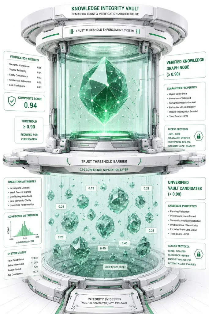 Knowledge integrity vault