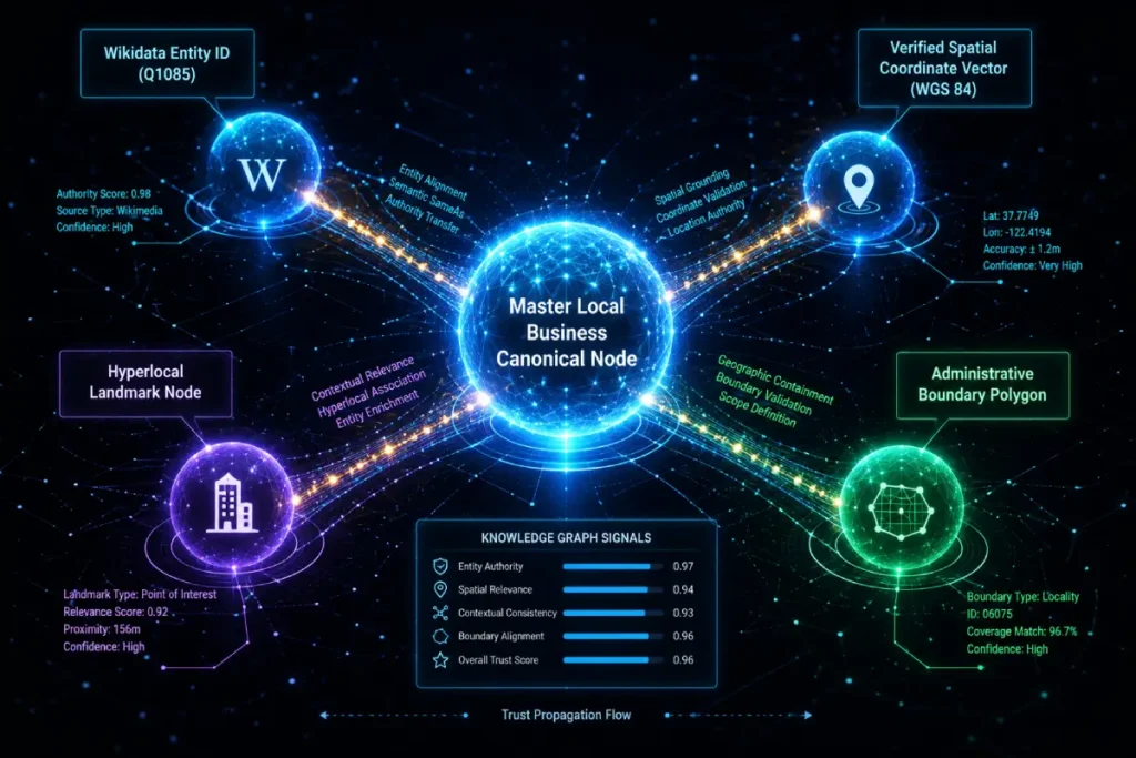 Master Local Business Canonical Node