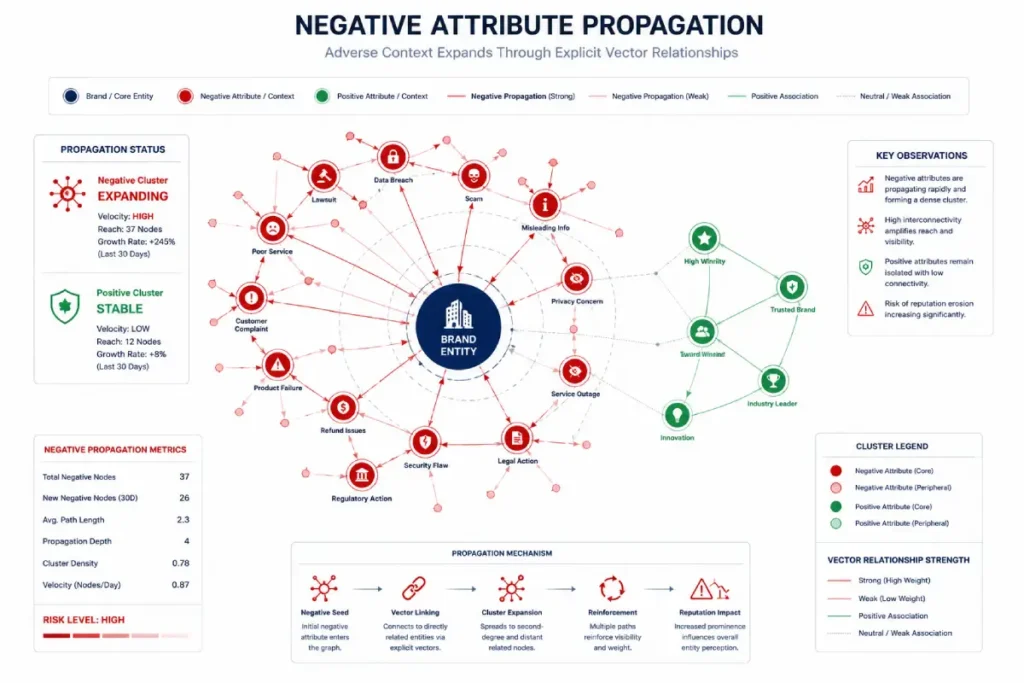 Negative Attribute Propagation