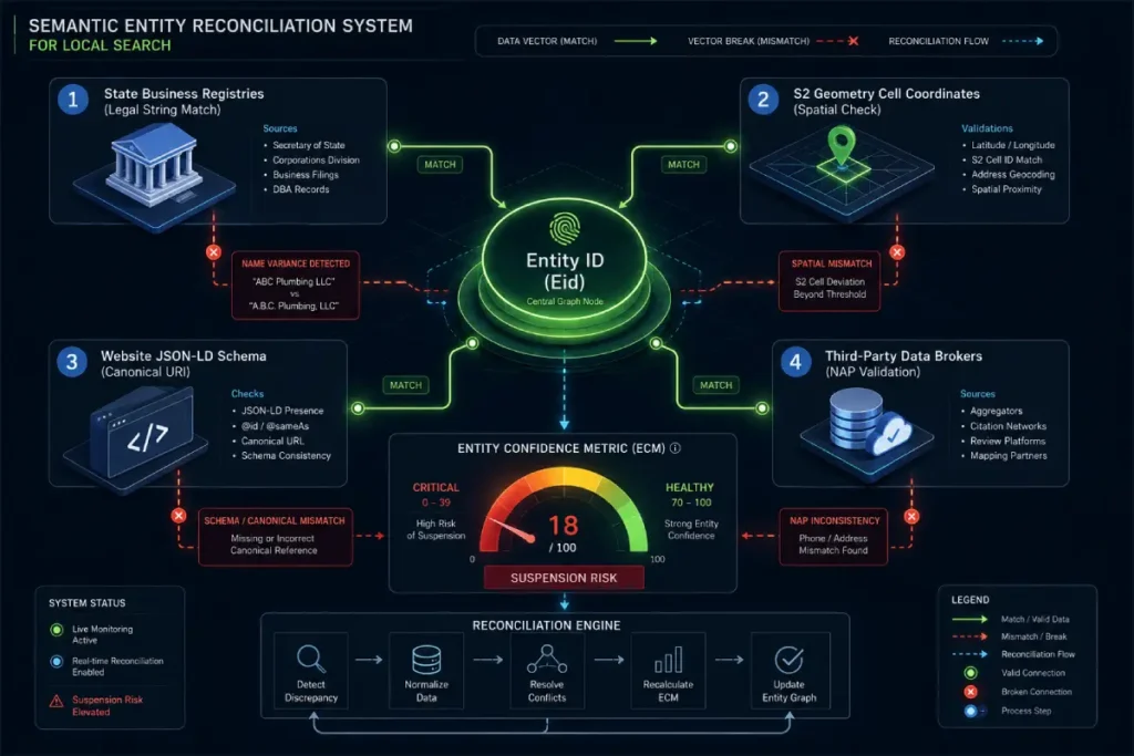 semantic entity reconciliation system