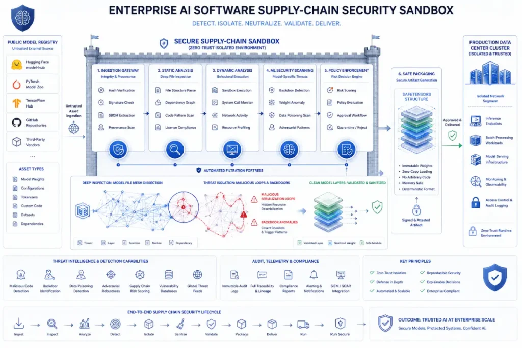 Enterprise AI Software Supply-Chain Security Sandbox