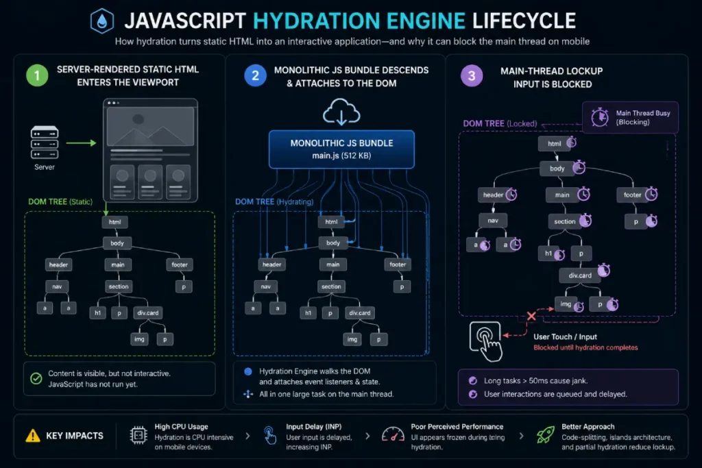 JavaScript Hydration Engine