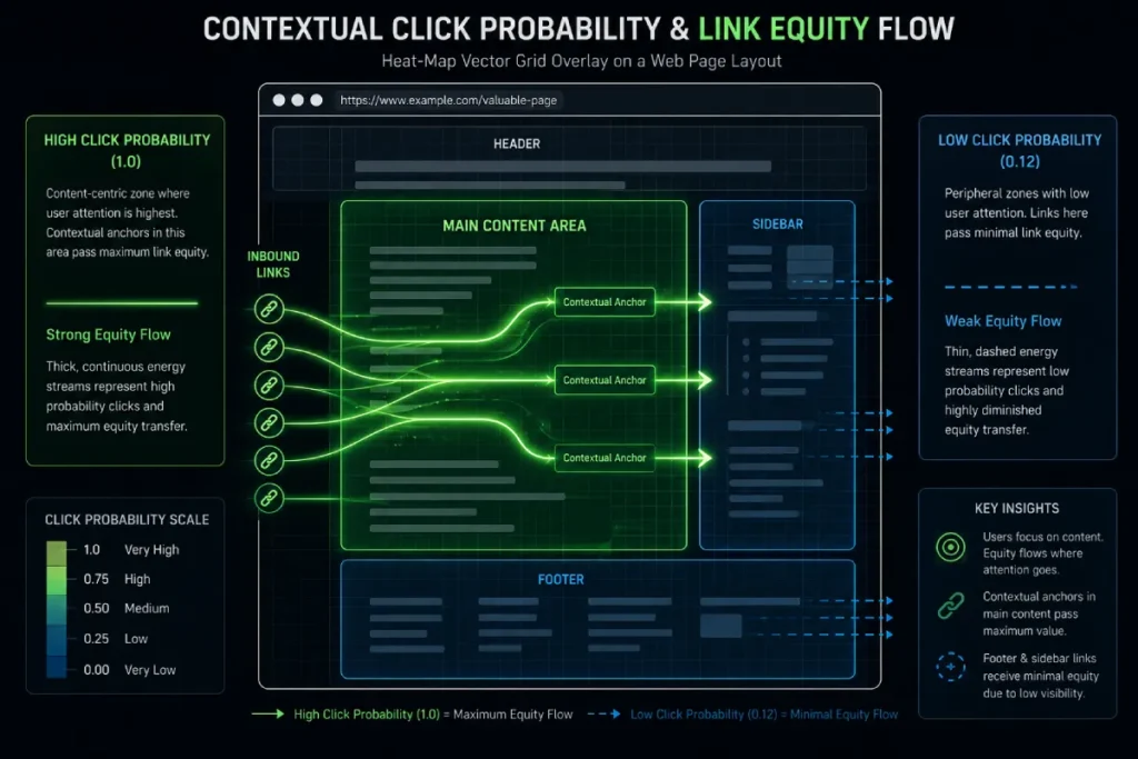Link equity flow