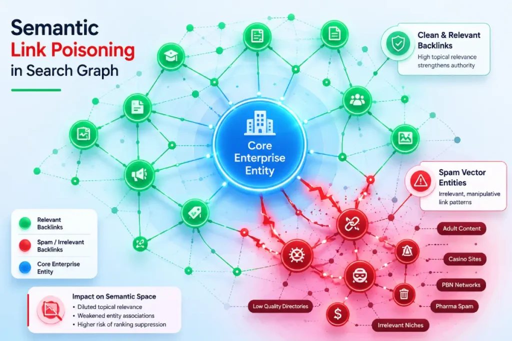 Semantic Link Poisoning