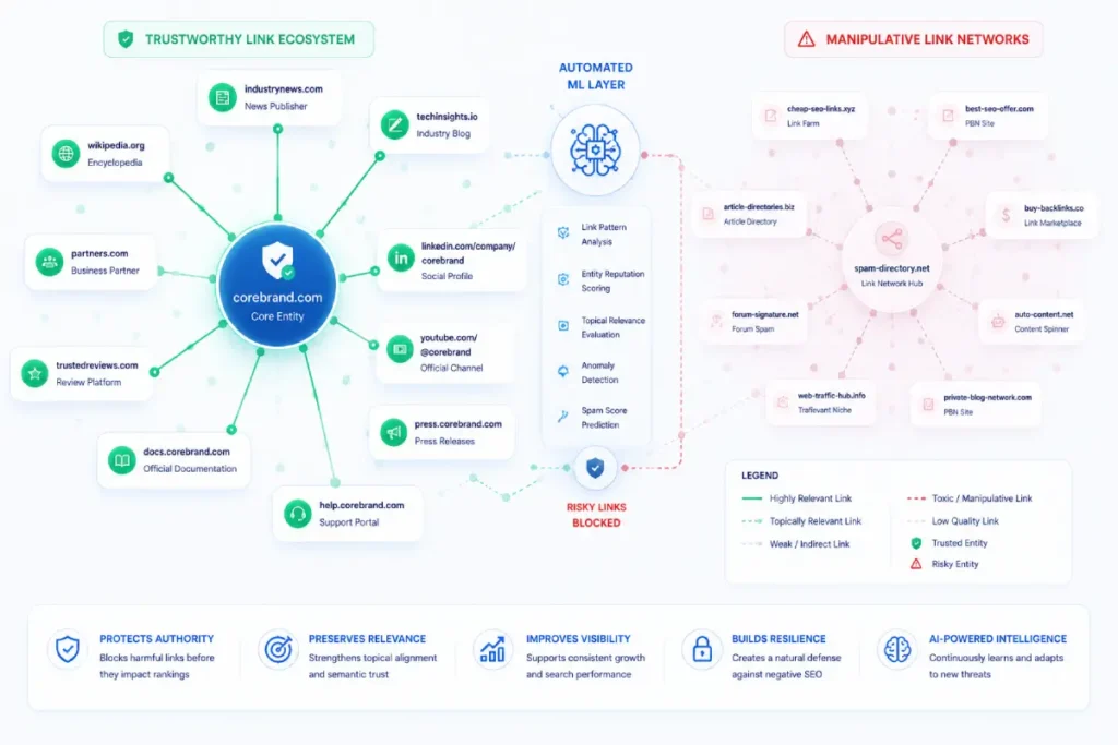 Trustworthy link ecosystem