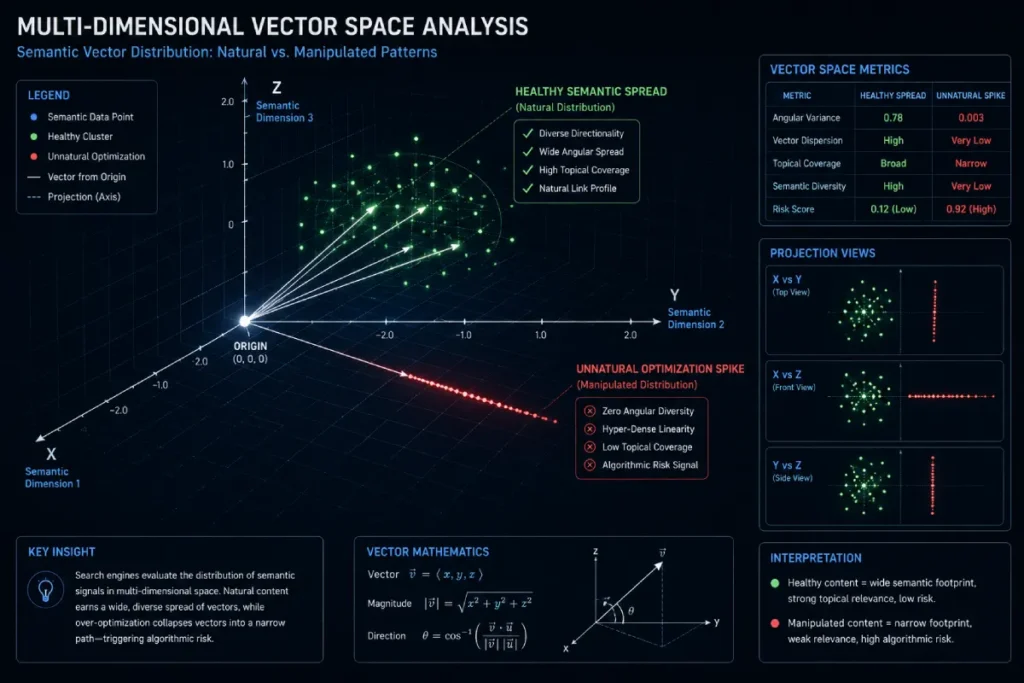 multi dimensional vector space analysis