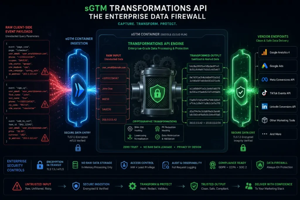 sGTM Transformations API