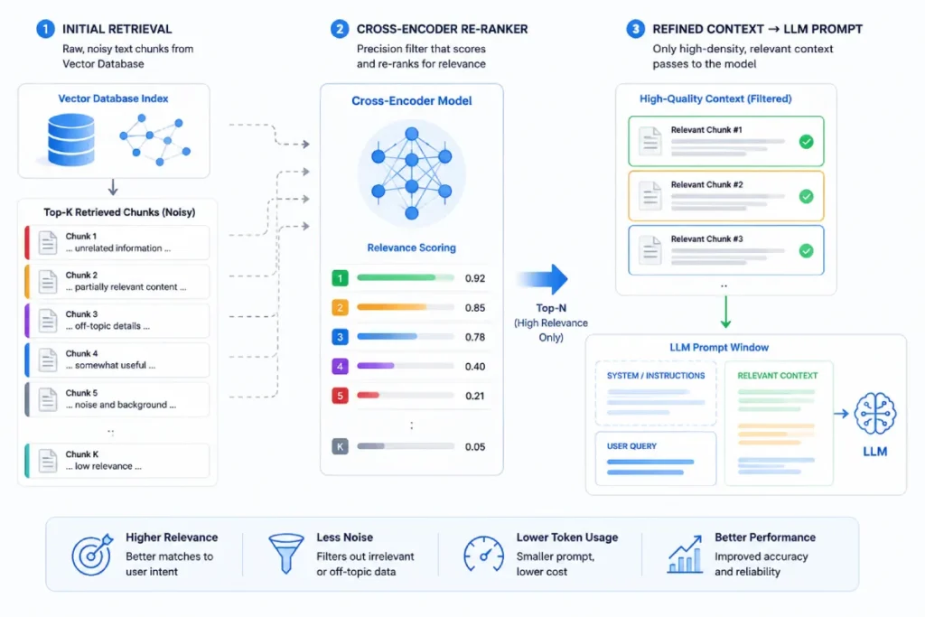 Cross-Encoder Re-ranker pipeline