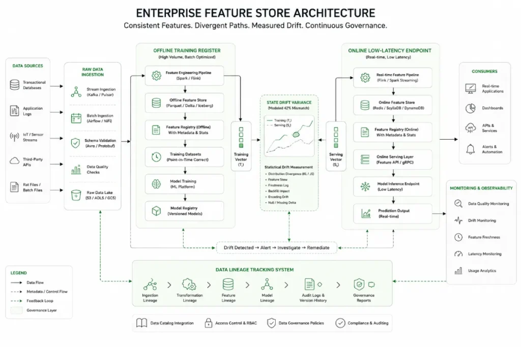 Enterprise Feature Store Architecture
