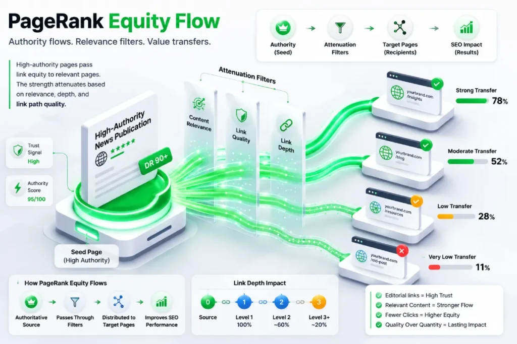PageRank equity