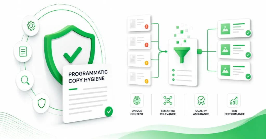 Programmatic Copy Hygiene