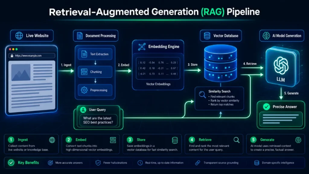Retrieval-Augmented Generation (RAG) pipeline