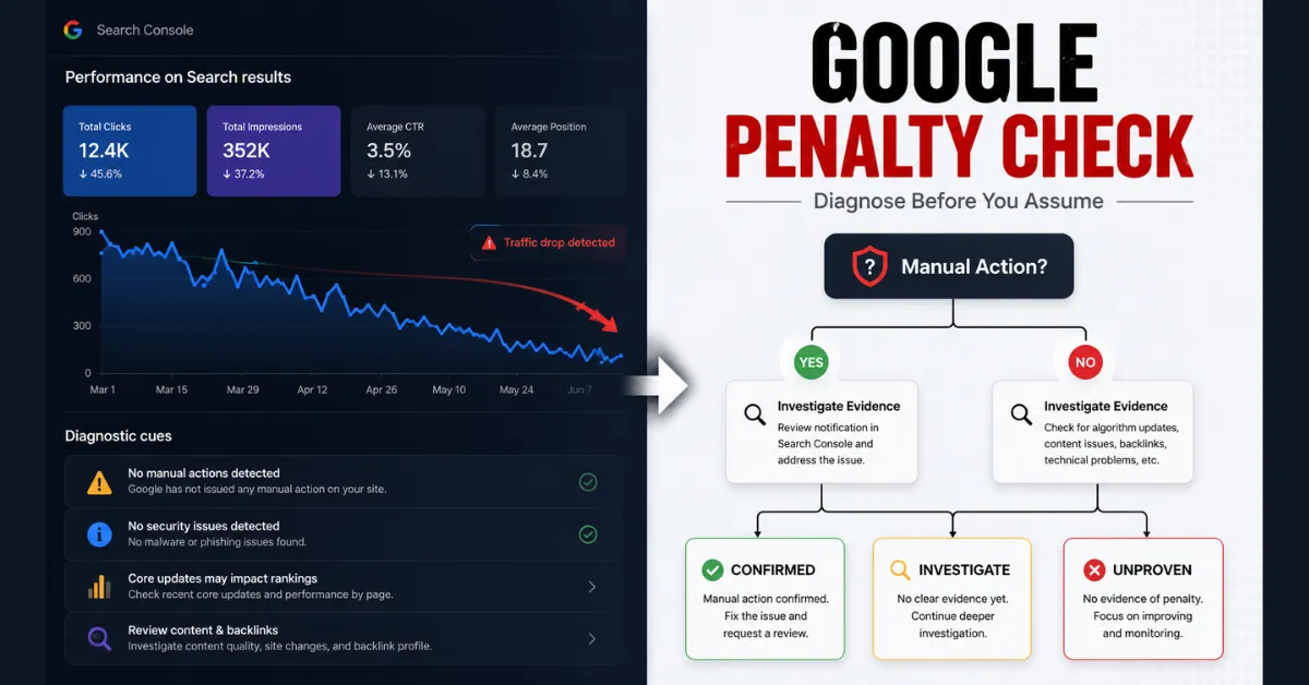 Google Penalty Check in SEO