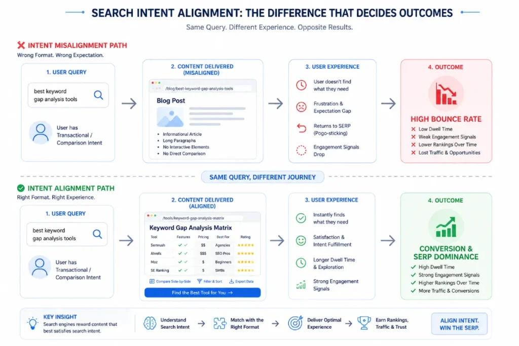 Search Intent Alignment