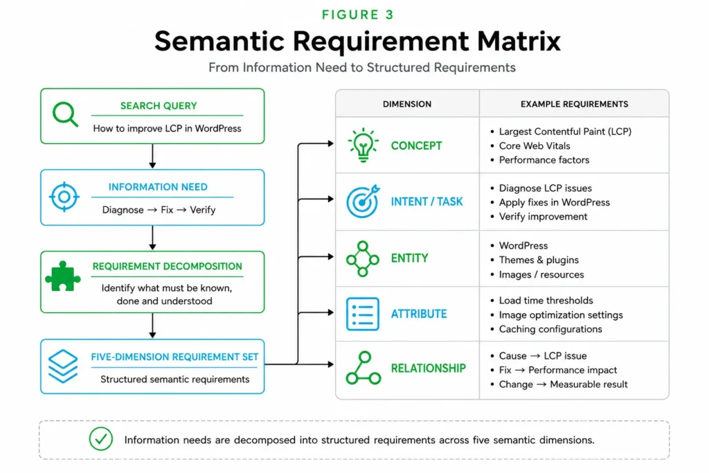 Semantic Requirement Matrix