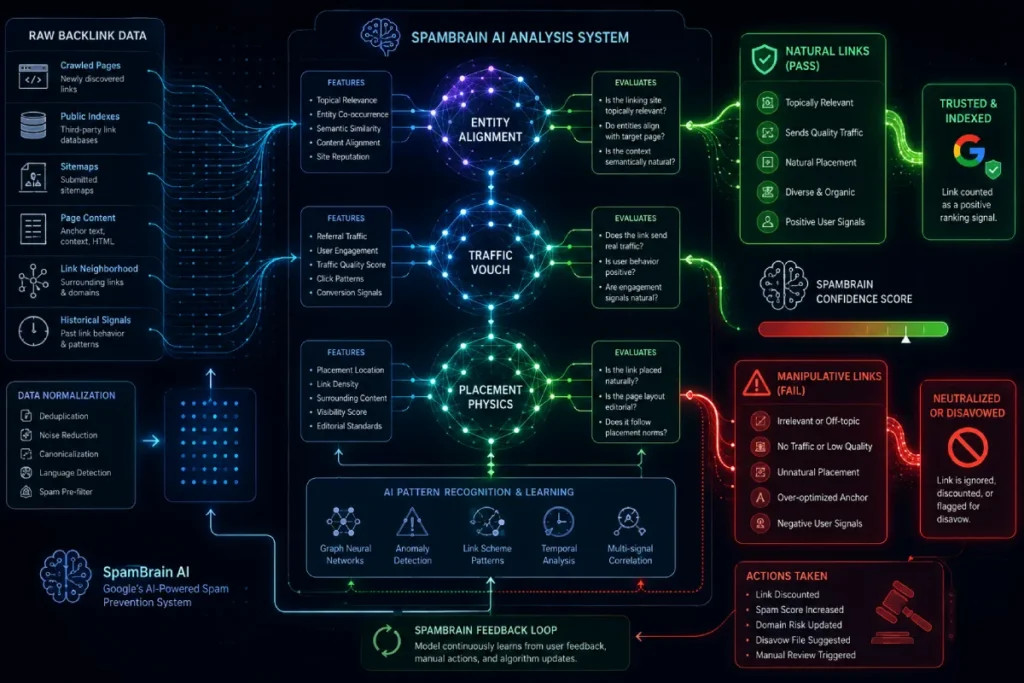 SpamBrain AI system