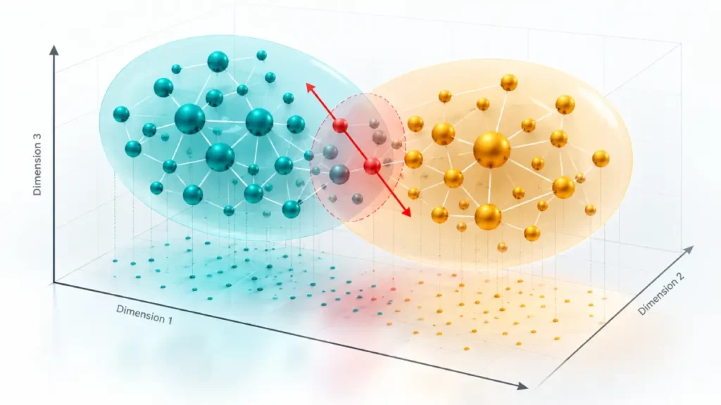 Vector embeddings capture semantic distance