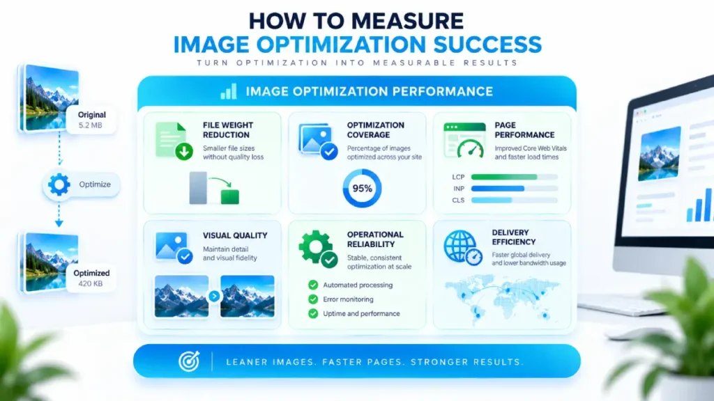 image optimization performance metrics