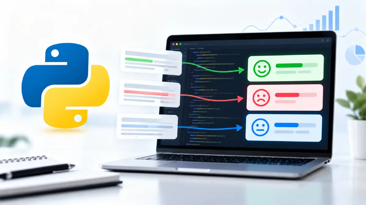 Python sentiment analysis for SEO