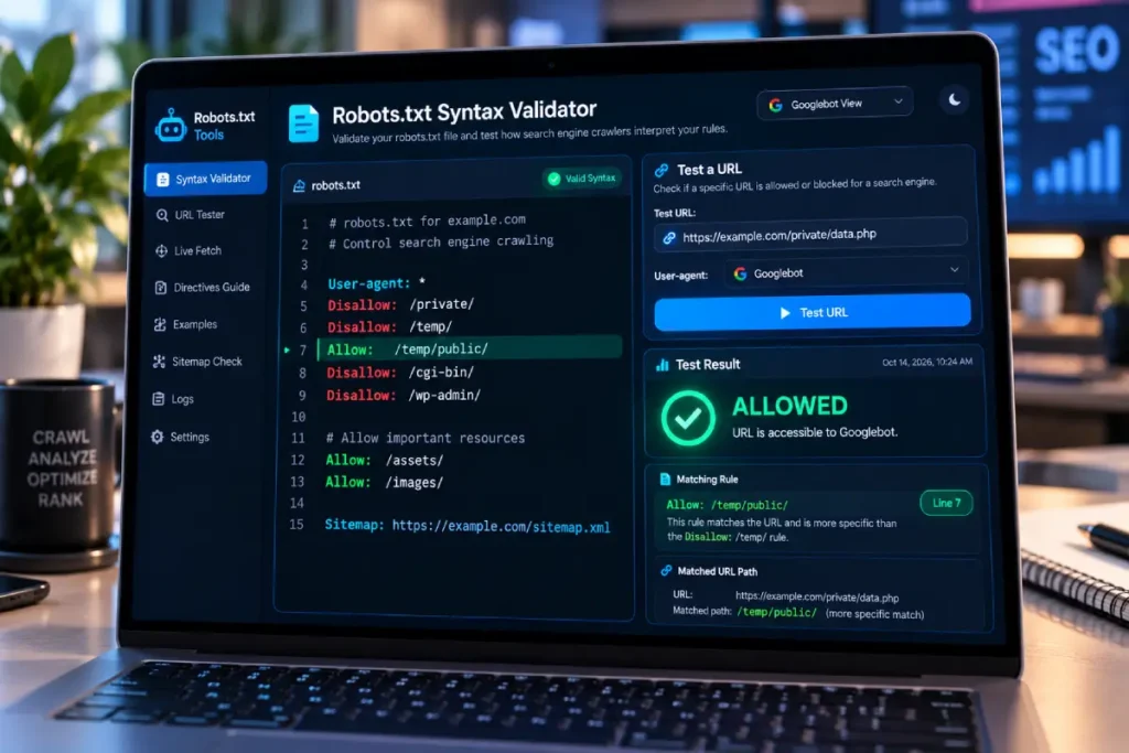 Validation Interface
